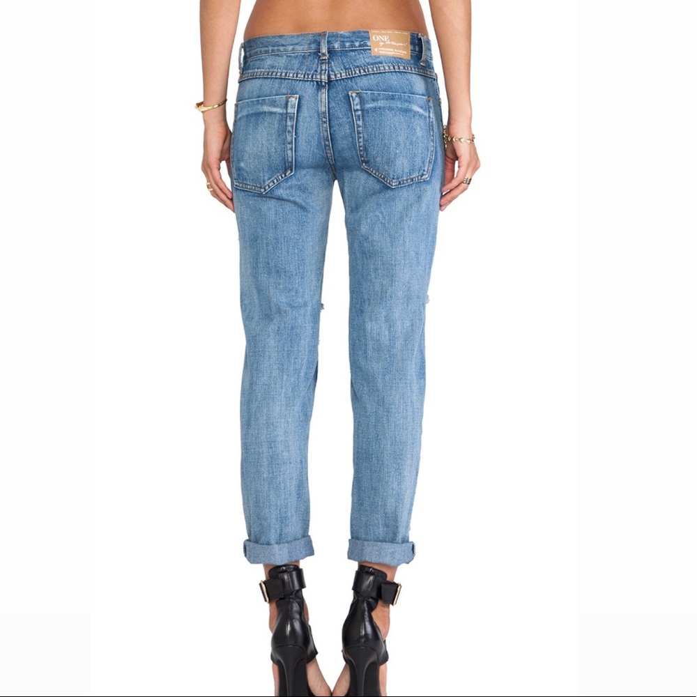 One Teaspoon Awesome Baggies Jeans in Cobain - Picture 4 of 16